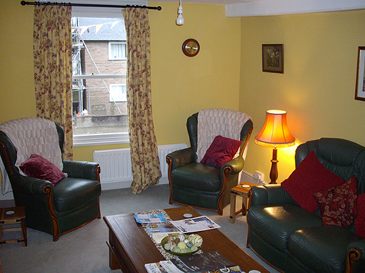 Coach and Horses Llanidloes Powys Guest House Lounge Area Bed and Breakfasts in Mid Wales