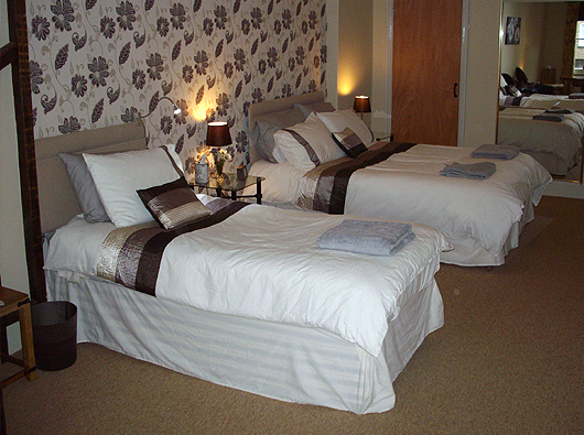 The Burrows Room at Coach and Horses Bed and Breakfast Llanidloes Powys